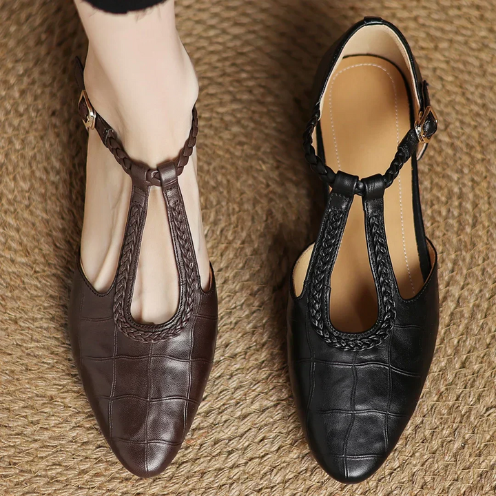 Beatrice® | Leather orthopedic shoes ⏐ Premium Edition