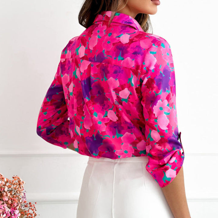 Mallorca | Casual Blouse with Floral Print